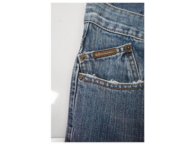 Dolce & Gabbana Dolce&Gabbana Jeans Gerade Vintage Größe IT 48 Blau - Ansicht 4