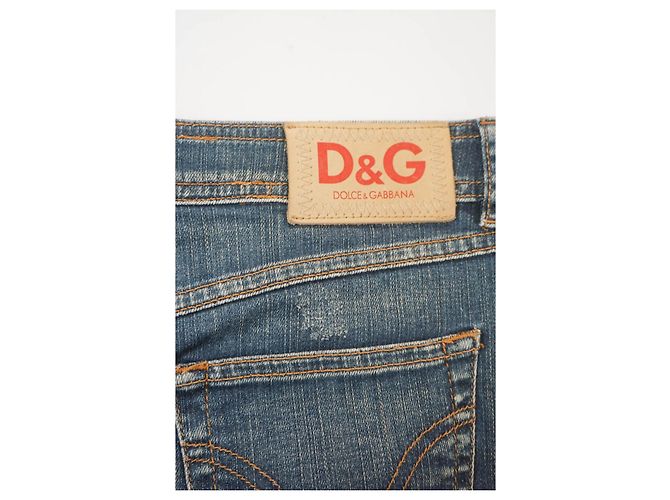 Dolce & Gabbana Falda de denim esencial Dolce Gabbana Azul - vista 2