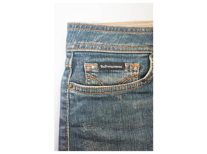 Dolce & Gabbana Falda de denim esencial Dolce Gabbana Azul - vista 3