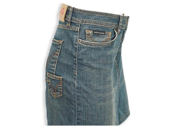 Dolce & Gabbana Falda de denim esencial Dolce Gabbana Azul - vista 7