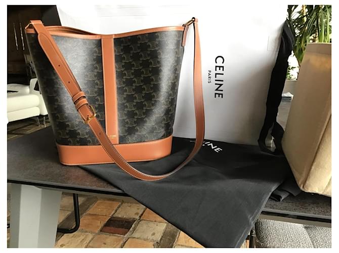 Céline Borsa a secchiello CELINE modello medio - vista 2
