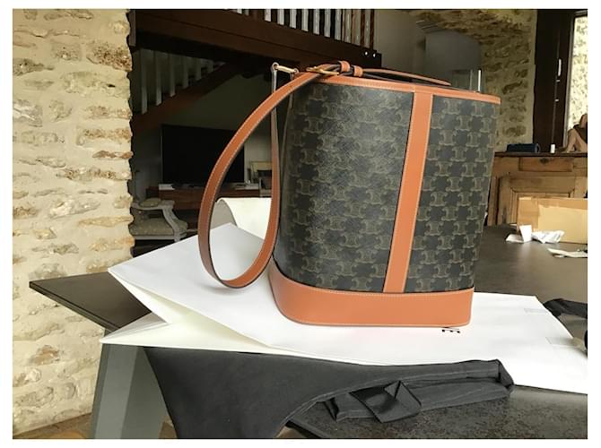Céline Borsa a secchiello CELINE modello medio - vista 3