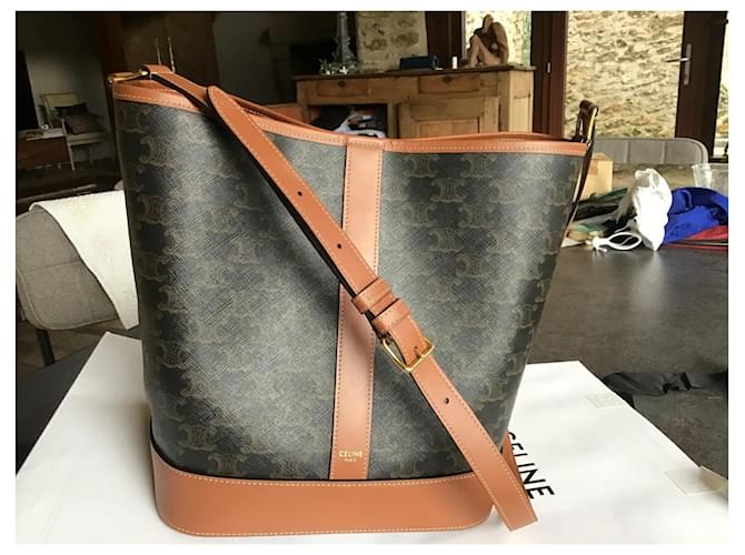 Céline Borsa a secchiello CELINE modello medio - vista 5
