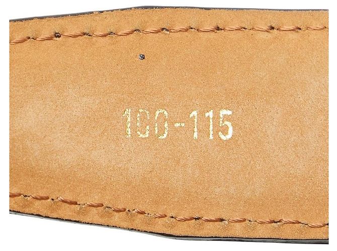 Alfred Dunhill Cintura in pelle con stampa coccodrillo Dunhill - vista 6
