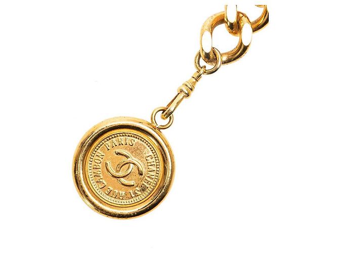 Chanel Cambon Kettengürtel vergoldet Golden Metallisch - Ansicht 2