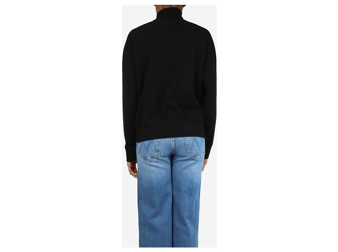 Autre Marque Pull noir Dimitri - taille XS - vue 2