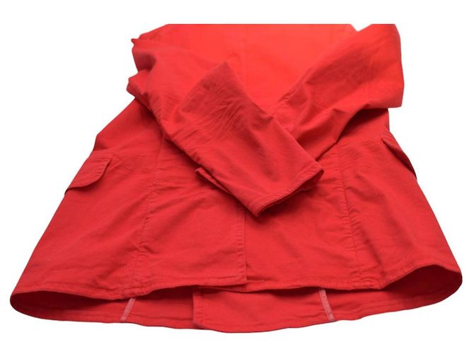 Chaqueta Dsquared2 Roja de Algodón de Doble Botonadura - vista 6