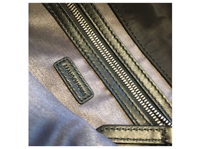 Pochette trapuntata Mauboussin nera in sintetico Nero - vista 5