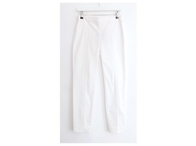 Pantalones de algodón blanco roto Mirel Symphony de Loro Piana - vista 2