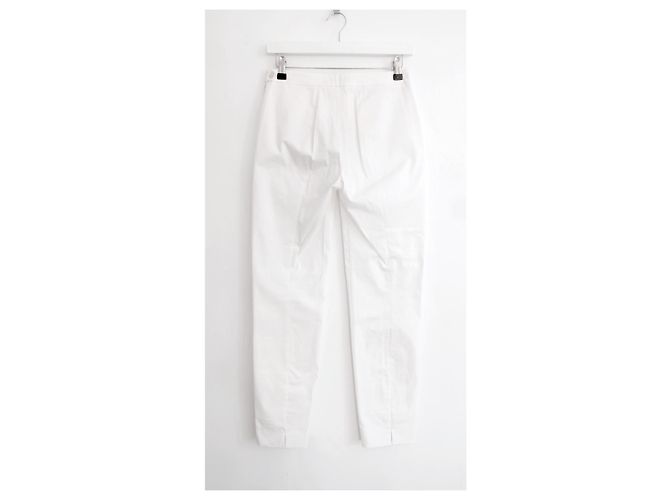 Pantalones de algodón blanco roto Mirel Symphony de Loro Piana - vista 5