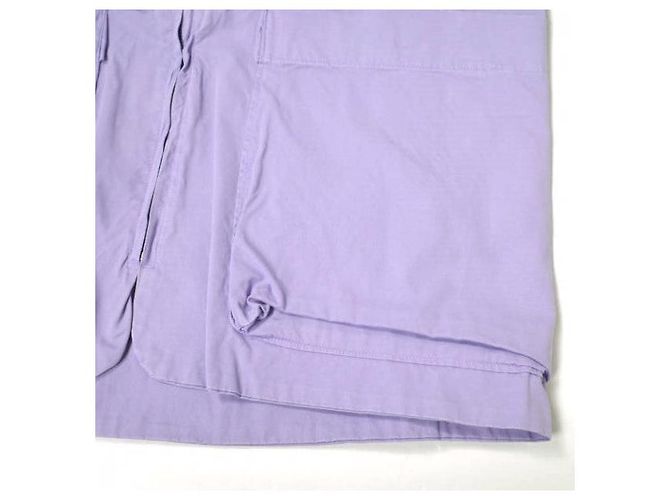 Autre Marque CHALECO CON CREMALLERA CAMIEL FORTGENS TWILL de Algodón Púrpura - vista 8