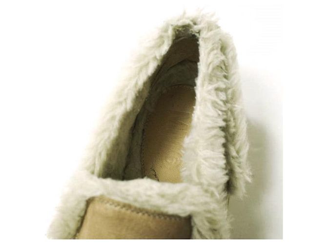 Autre Marque Maison Margiela Leder-Sneaker Beige - Ansicht 7