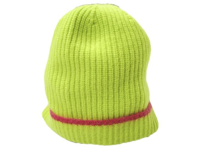 MARNI Woll-Mohair-Strickmütze Golden - Ansicht 2