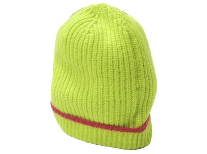 MARNI Woll-Mohair-Strickmütze Golden - Ansicht 3