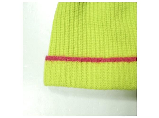 MARNI Woll-Mohair-Strickmütze Golden - Ansicht 5