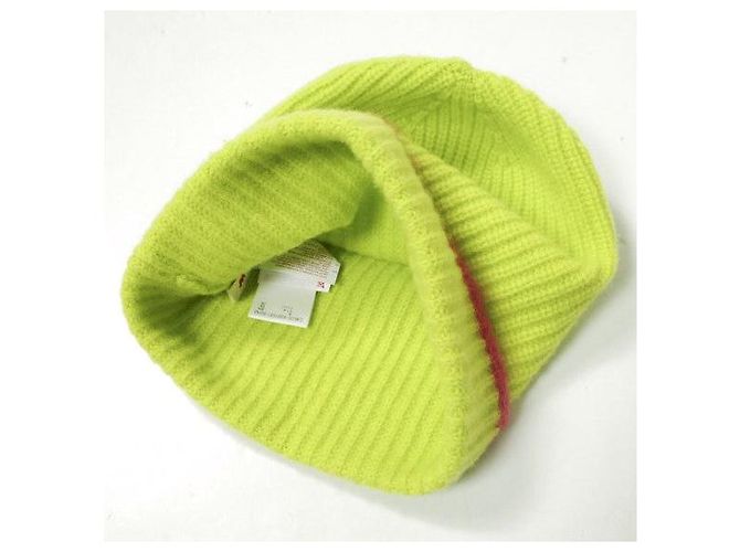 MARNI Woll-Mohair-Strickmütze Golden - Ansicht 7