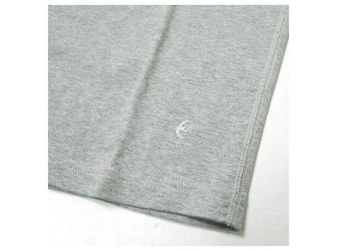 Autre Marque Camiseta Koko Solid com decote em U e mangas 3/4 L Cinza Marrom - vista 5