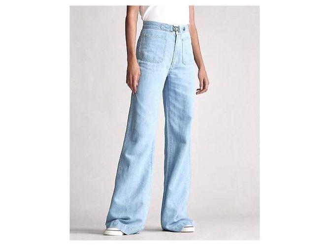Jeans de algodón y lino Margery de Polo Ralph Lauren Azul - vista 3