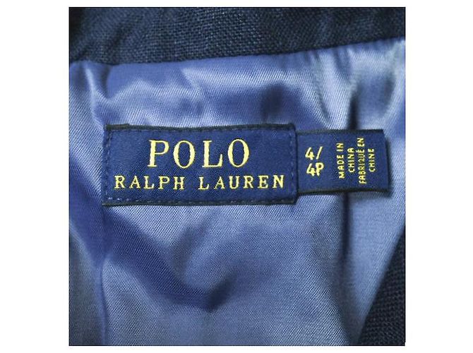 Leinenblazer von Polo Ralph Lauren Blau - Ansicht 4