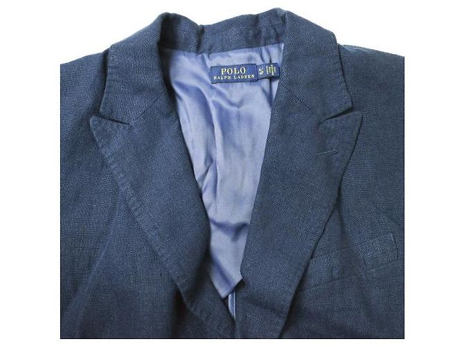 Leinenblazer von Polo Ralph Lauren Blau - Ansicht 5