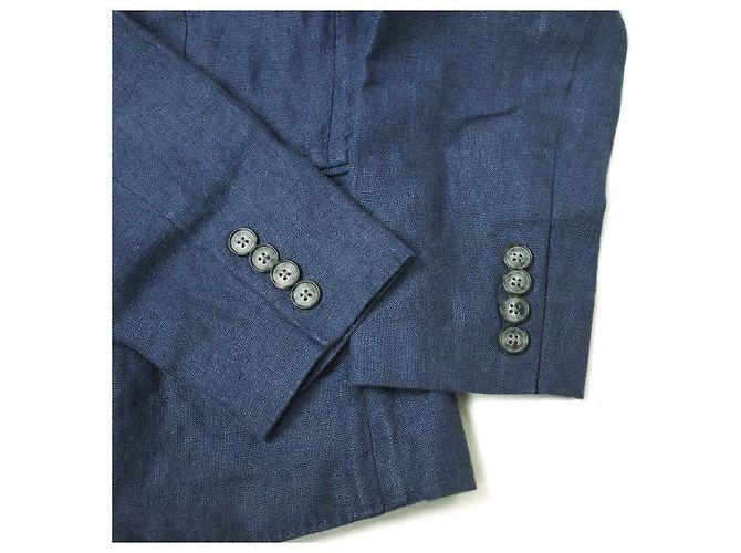 Leinenblazer von Polo Ralph Lauren Blau - Ansicht 6
