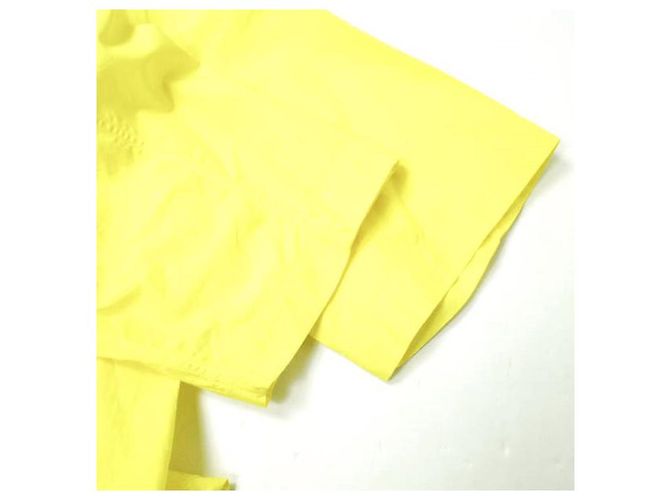 Autre Marque Camicia a maniche corte in cotone JOHN LAWRENCE SULLIVAN Giallo - vista 4