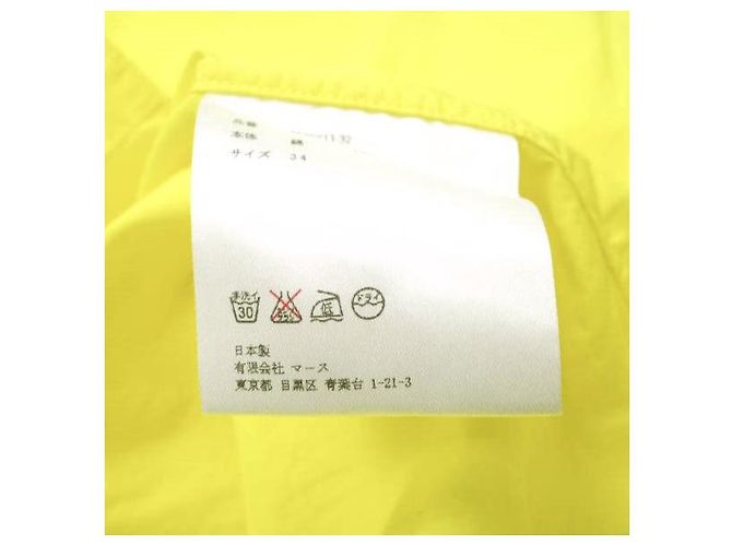 Autre Marque Camicia a maniche corte in cotone JOHN LAWRENCE SULLIVAN Giallo - vista 6