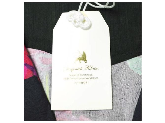 Autre Marque SASQUATCHfabrix. CAMICIA H/S ROSE SAFARI Camicia in rayon Nero - vista 4