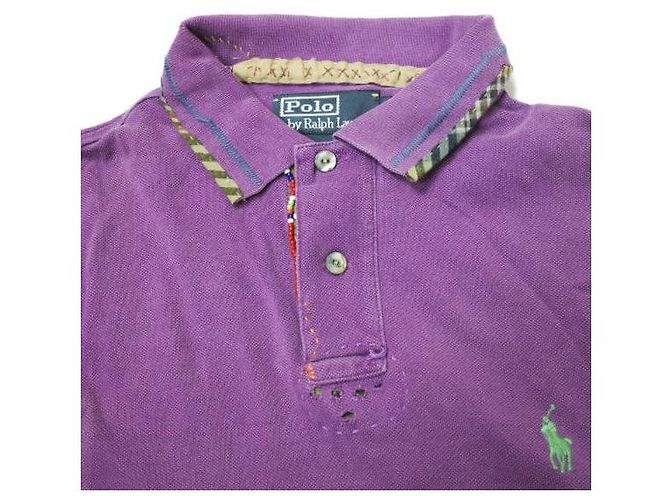 Polo de algodón Polo Ralph Lauren Púrpura - vista 4