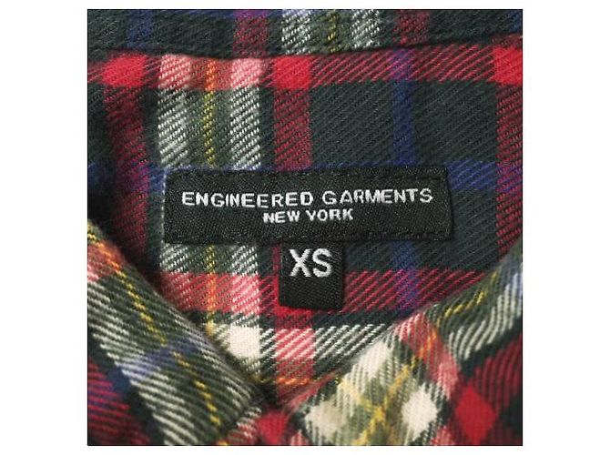 Autre Marque Camisa BD de flanela de algodão do século XIX da Engineered Garments - vista 3