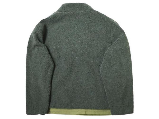 Autre Marque Reversible Urban Research Pullover-Jacke L Anthrazit/Olive - Ansicht 2