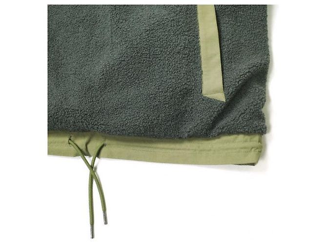 Autre Marque Reversible Urban Research Pullover-Jacke L Anthrazit/Olive - Ansicht 9