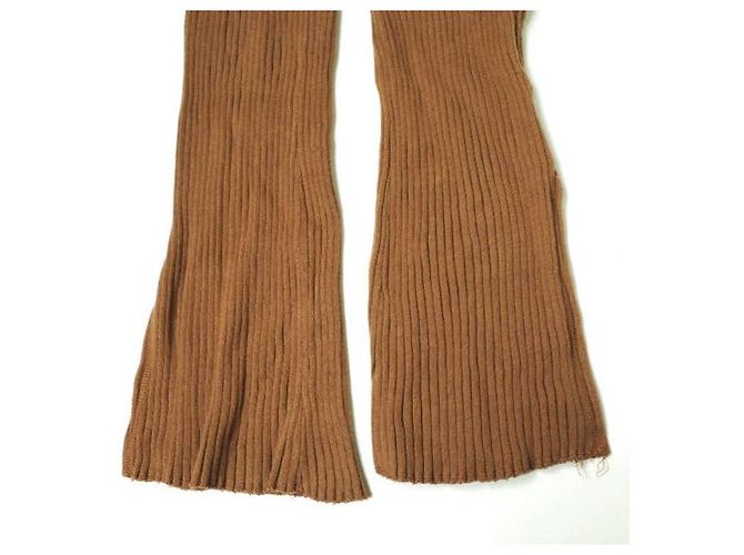 Autre Marque Ray BEAMS Ripp-Hosen mit seitlichem Schlitz aus Baumwolle Braun - Ansicht 6
