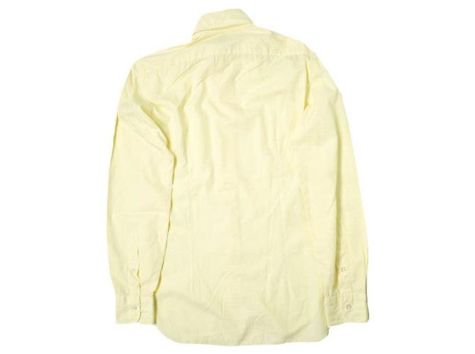 Autre Marque Camicia in cotone Barba Giallo - vista 2