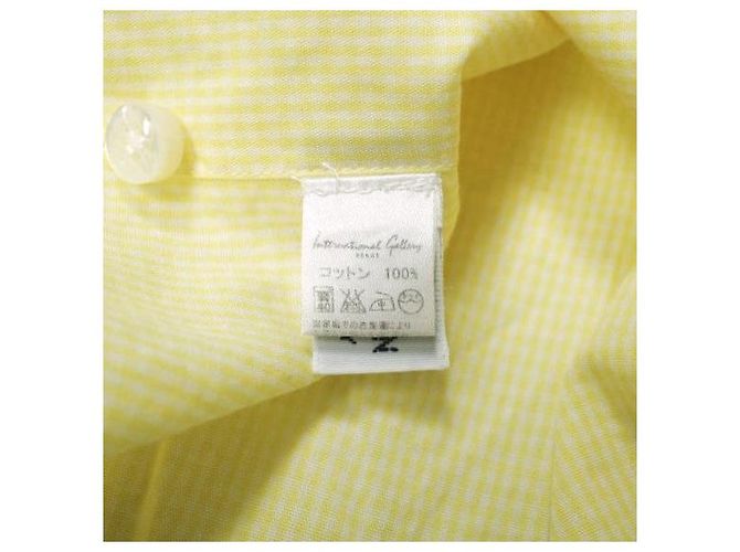 Autre Marque Camicia in cotone Barba Giallo - vista 7