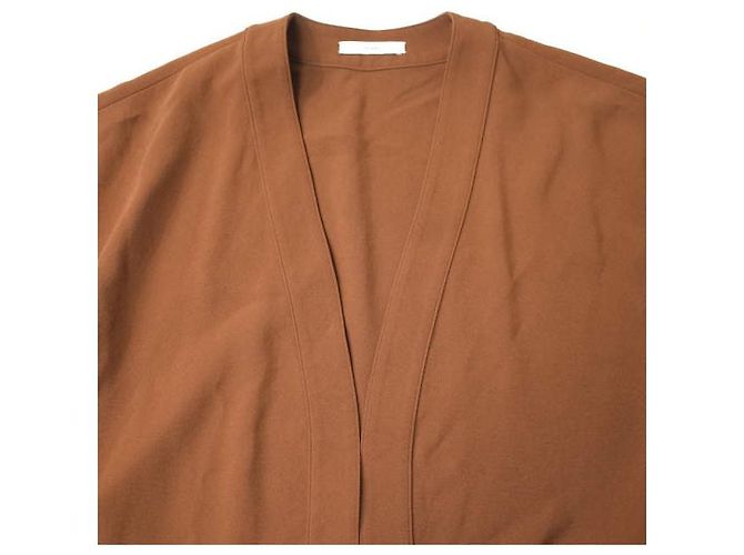Autre Marque camisa transpassada com cinto ASTRAET marrom - vista 4