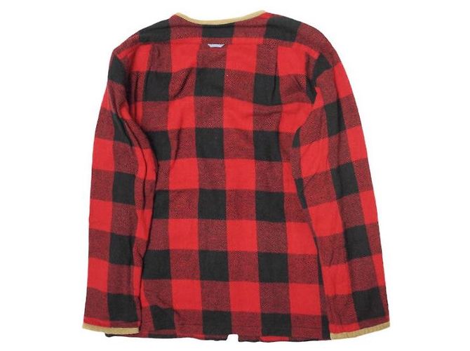 Autre Marque KENNETH FIELD EZ-JAC III Block Check Shirt Jacket XS Red - view 2