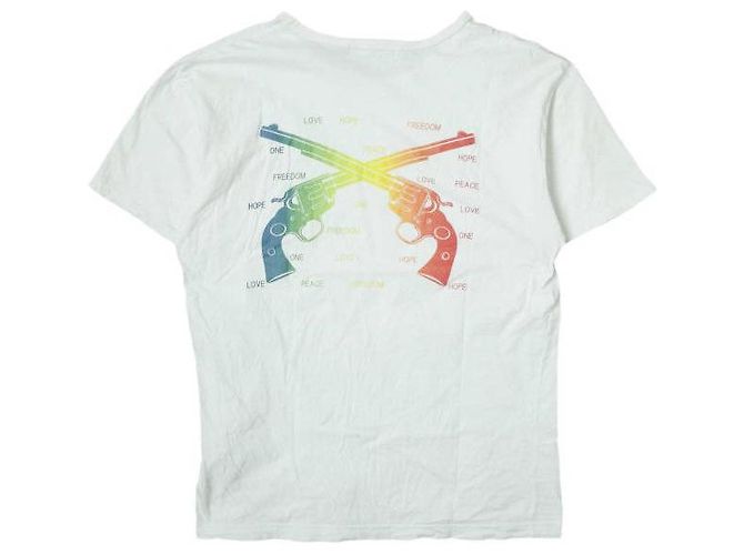 Autre Marque Camiseta de algodón roarguns ROYAL FLASH PEACE LOGO Limited Blanco - vista 2