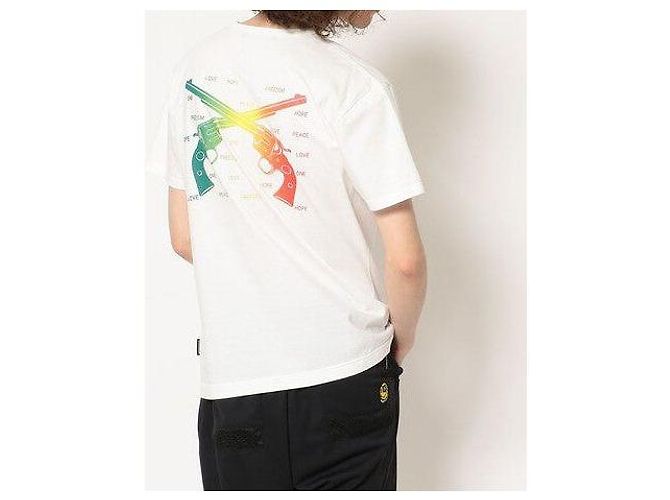 Autre Marque Camiseta de algodón roarguns ROYAL FLASH PEACE LOGO Limited Blanco - vista 8