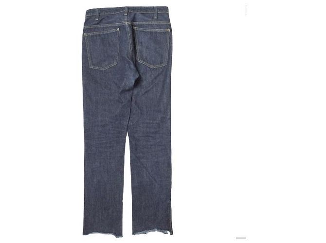 Autre Marque UNUSED Denim Slim Cutoff Jeans Blau - Ansicht 2