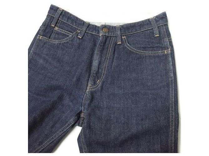 Autre Marque UNUSED Denim Slim Cutoff Jeans Blau - Ansicht 4