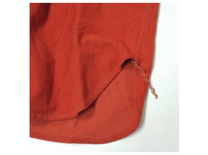 Autre Marque Camisa de algodón sobreteñida 7x7 M Naranja - vista 5