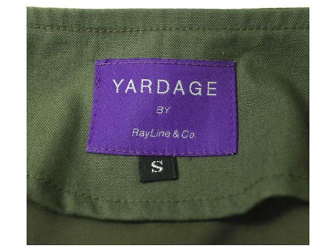 Autre Marque Giacca camicia con zip verde oliva a collo a V dell'esercito - vista 3