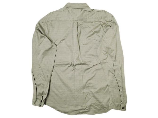 Autre Marque Camicia a maniche lunghe Stretch Border WB20YY01 Marrone - vista 2
