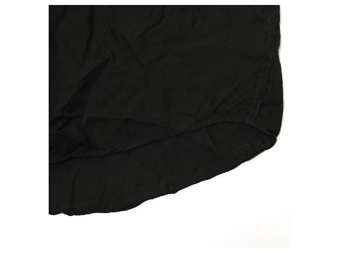 Autre Marque RtA Rayon Kurzarmhemd Schwarz - Ansicht 6