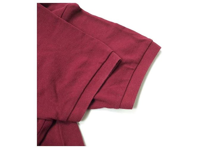 Autre Marque Polo de algodón Lacoste L.12.12 Burdeos - vista 5