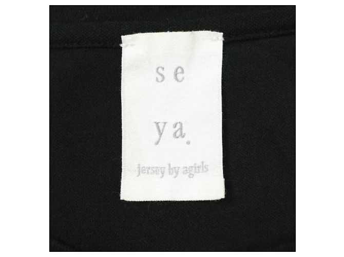 Autre Marque seya. ESSENTIAL T-SHIRT GIZA JERSEY Cotton TShirt - view 3
