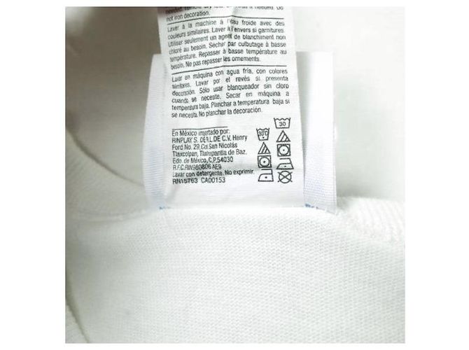 Autre Marque T-shirt in cotone Champion Heritage C Logo Bianco - vista 7