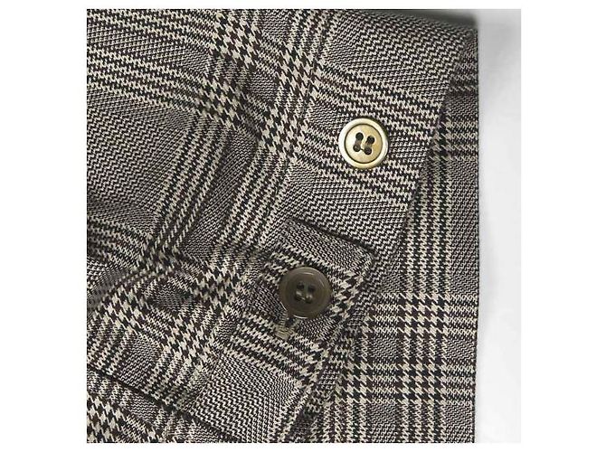 Autre Marque VAINL ARCHIVE Camicia a Maniche Lunghe Glen Check L - vista 7