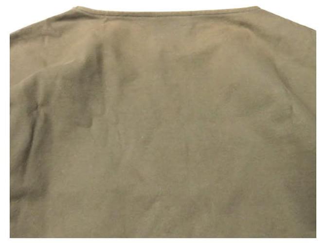 Autre Marque Ray BEAMS Baumwoll-Pullover mit Dreiviertelärmeln Olivgrün - Ansicht 6